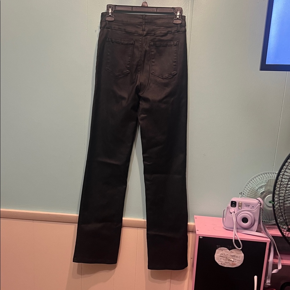 Fashion Nova Black High-Waisted Pants - Picture 2 of 3